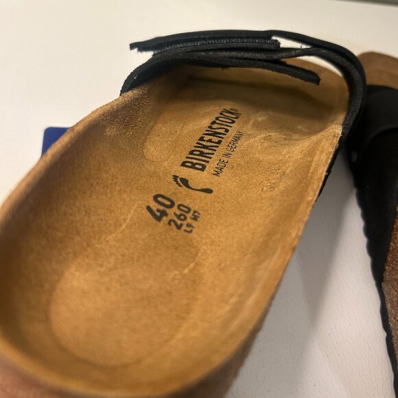 Birkenstock Women's Oita Suede Leather Sandal - Picture 9 of 11